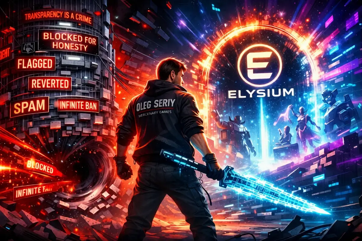 Oleg Seriy and Mercenary Games fighting for ELYSIUM