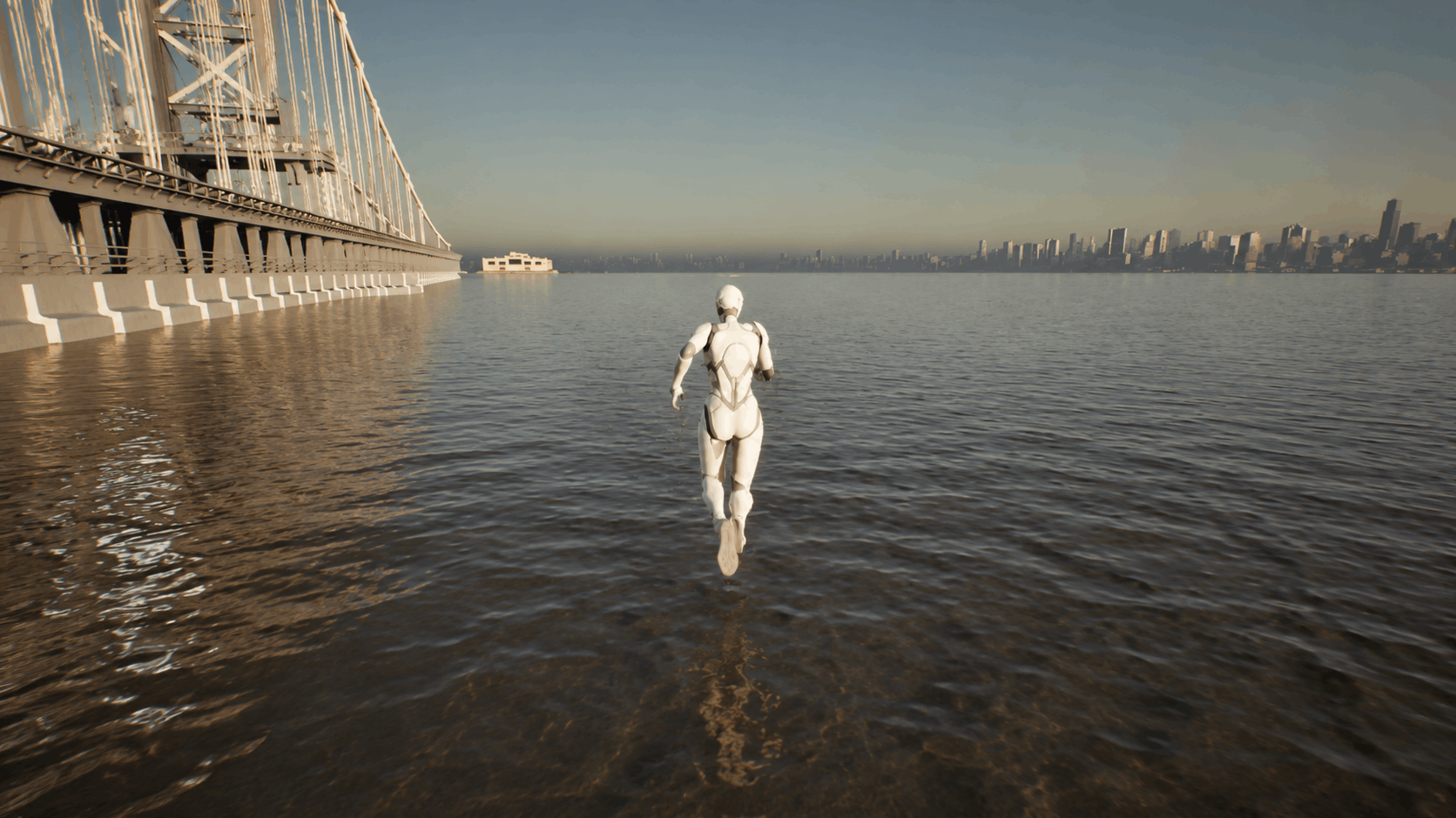 ELYSIUM Game water landscape environment screenshot